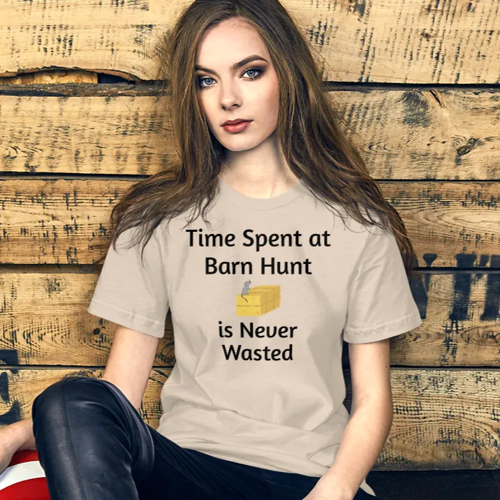 Time Spent at Barn Hunt T-Shirts - Light