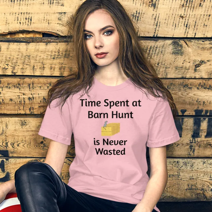 Time Spent at Barn Hunt T-Shirts - Light