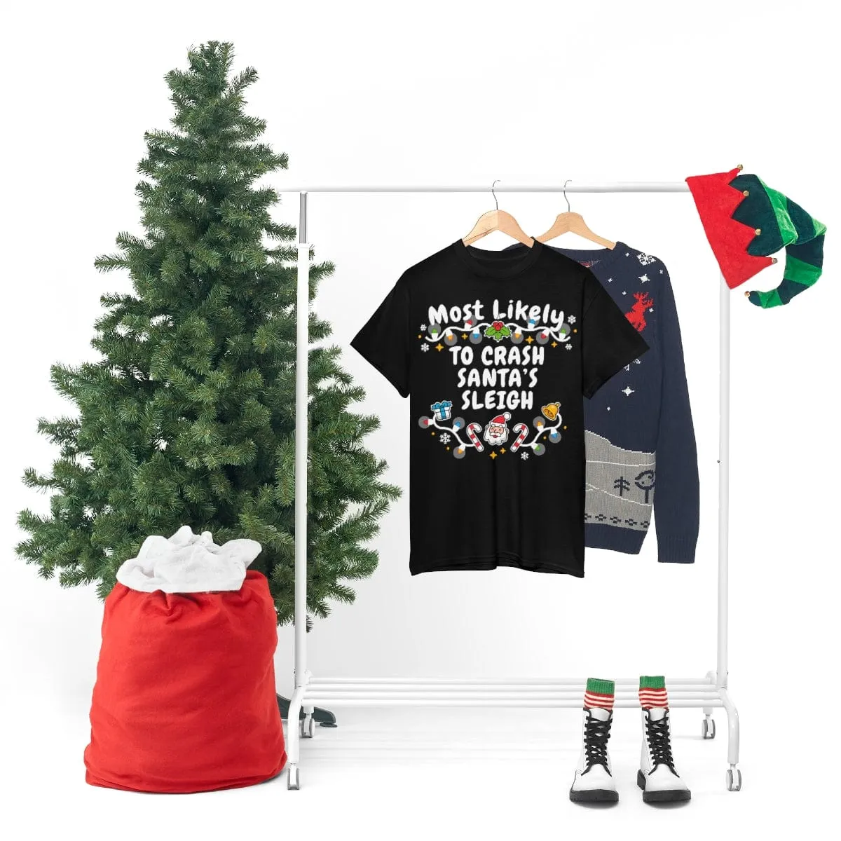 TO CRASH SANTA’S SLEIGH