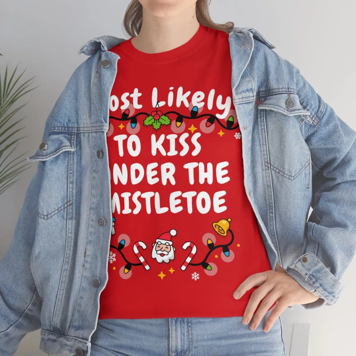 TO KISS UNDER THE MISTLETOE