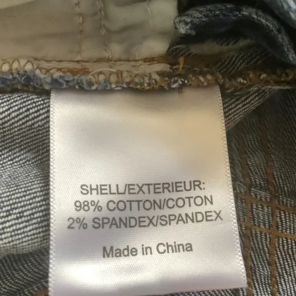 Tory Burch Short Short Blue/White Sz 32