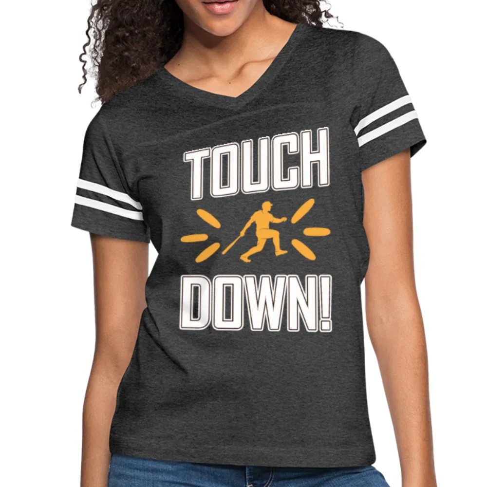 TOUCH DOWN Women’s Vintage Sport T-Shirt