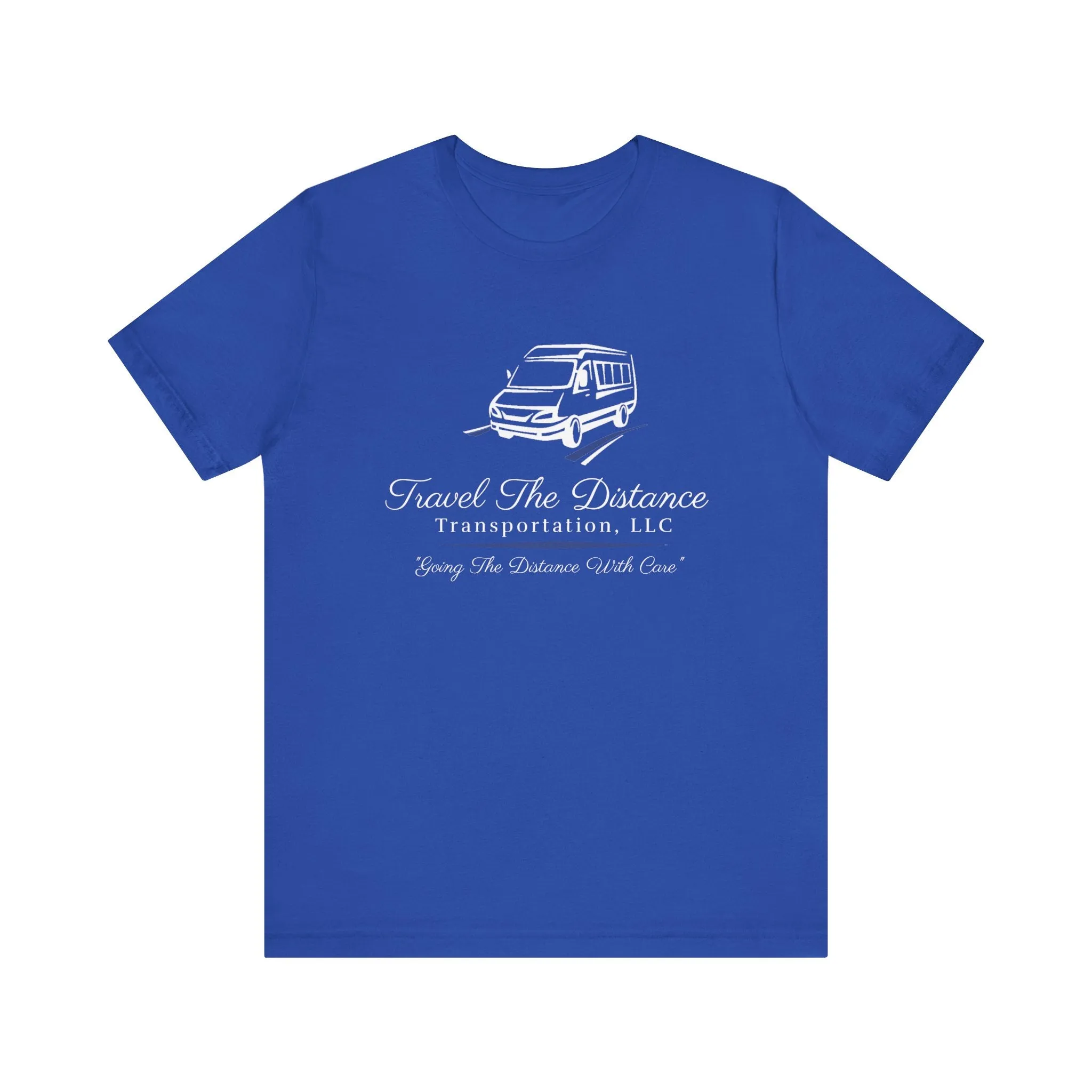 Travel The Distance Transportation Tee: Unisex Jersey Short Sleeve Tee