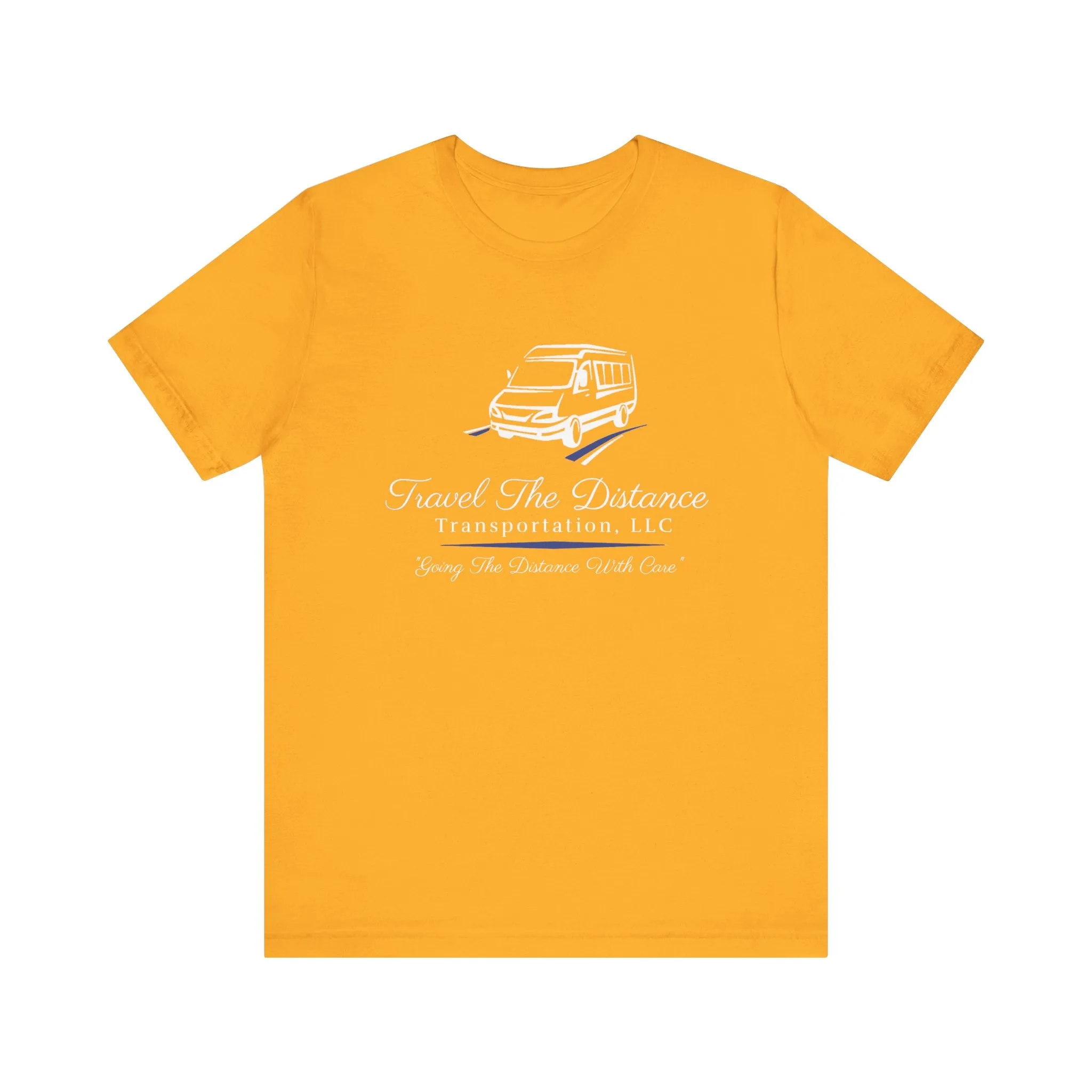 Travel The Distance Transportation Tee: Unisex Jersey Short Sleeve Tee