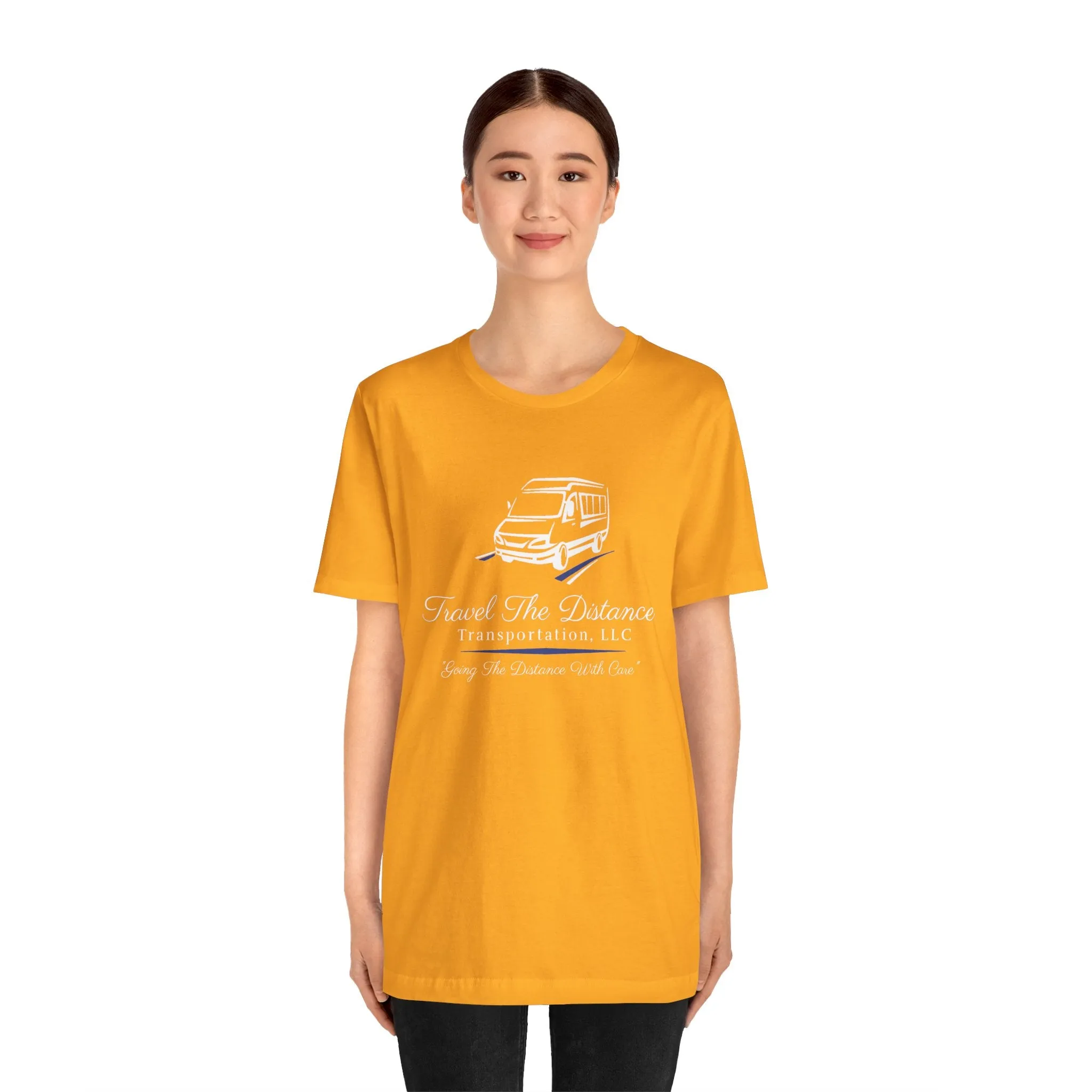Travel The Distance Transportation Tee: Unisex Jersey Short Sleeve Tee
