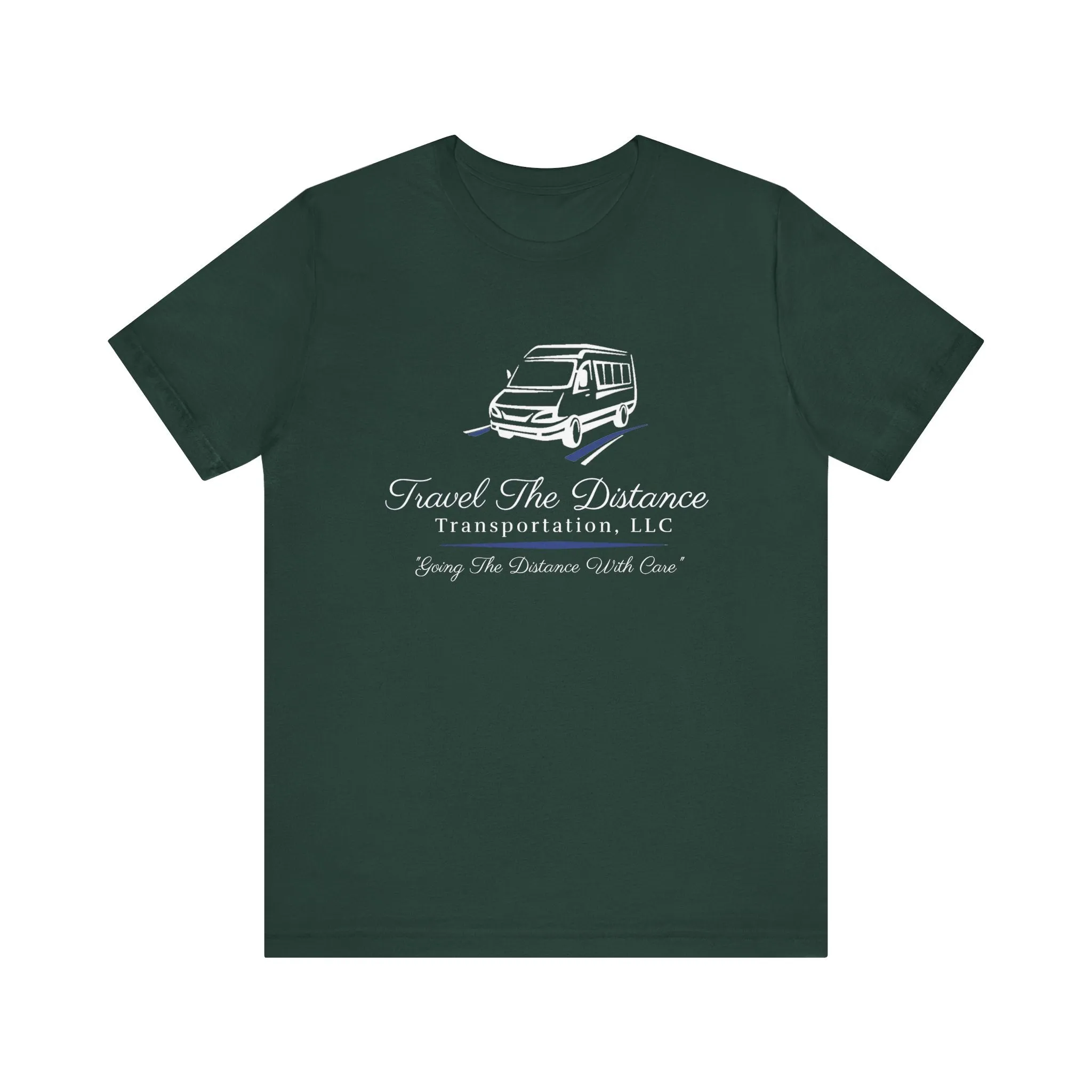 Travel The Distance Transportation Tee: Unisex Jersey Short Sleeve Tee