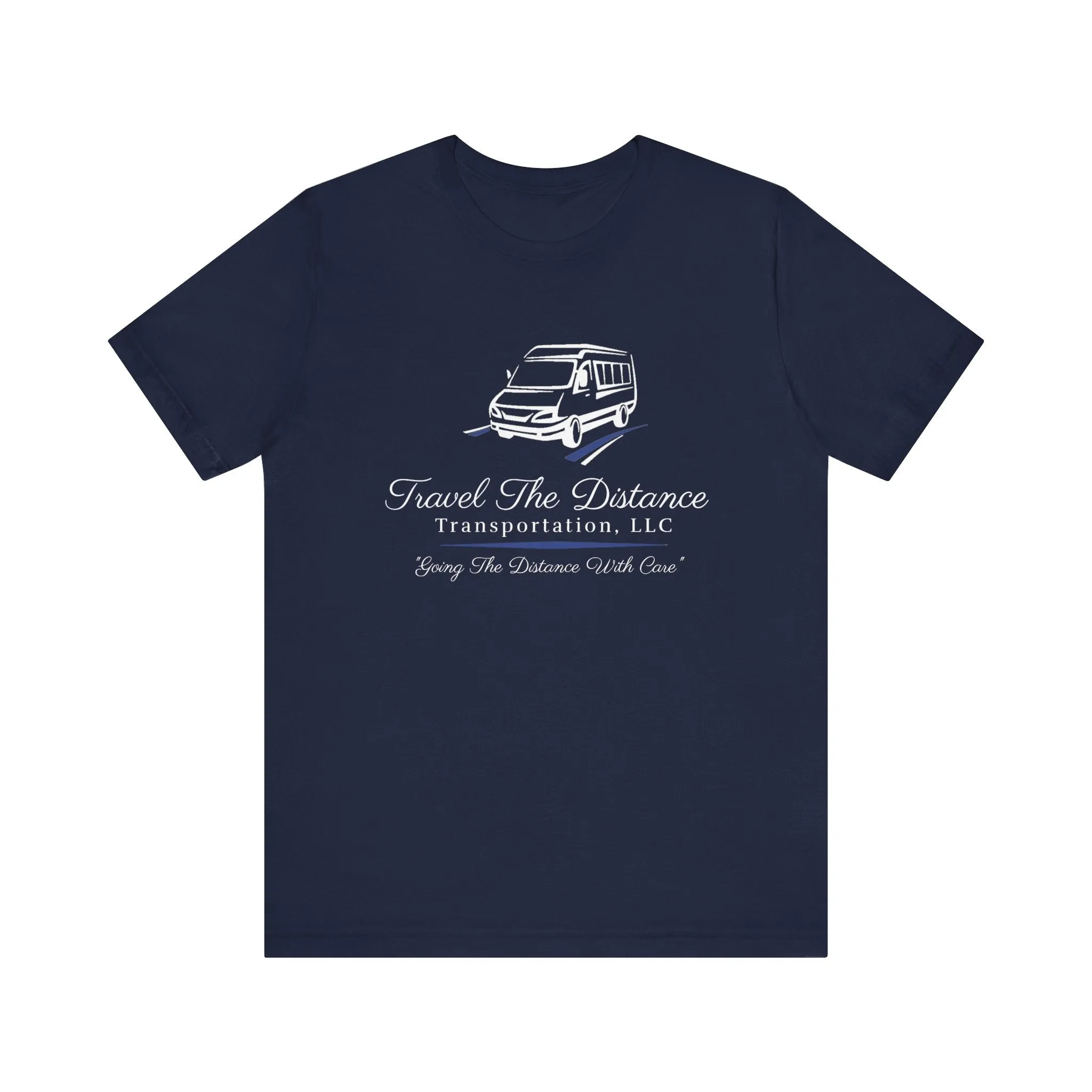 Travel The Distance Transportation Tee: Unisex Jersey Short Sleeve Tee