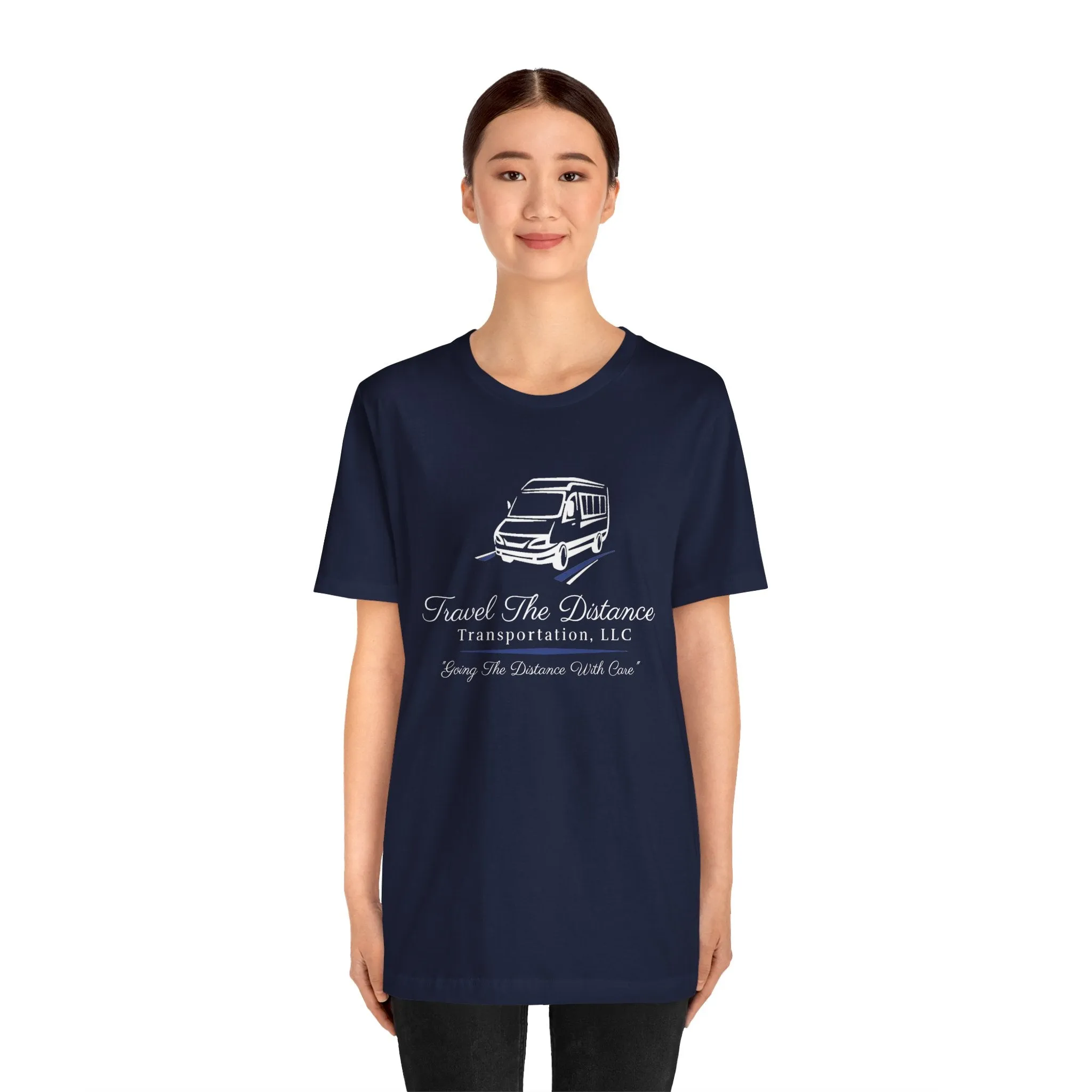 Travel The Distance Transportation Tee: Unisex Jersey Short Sleeve Tee