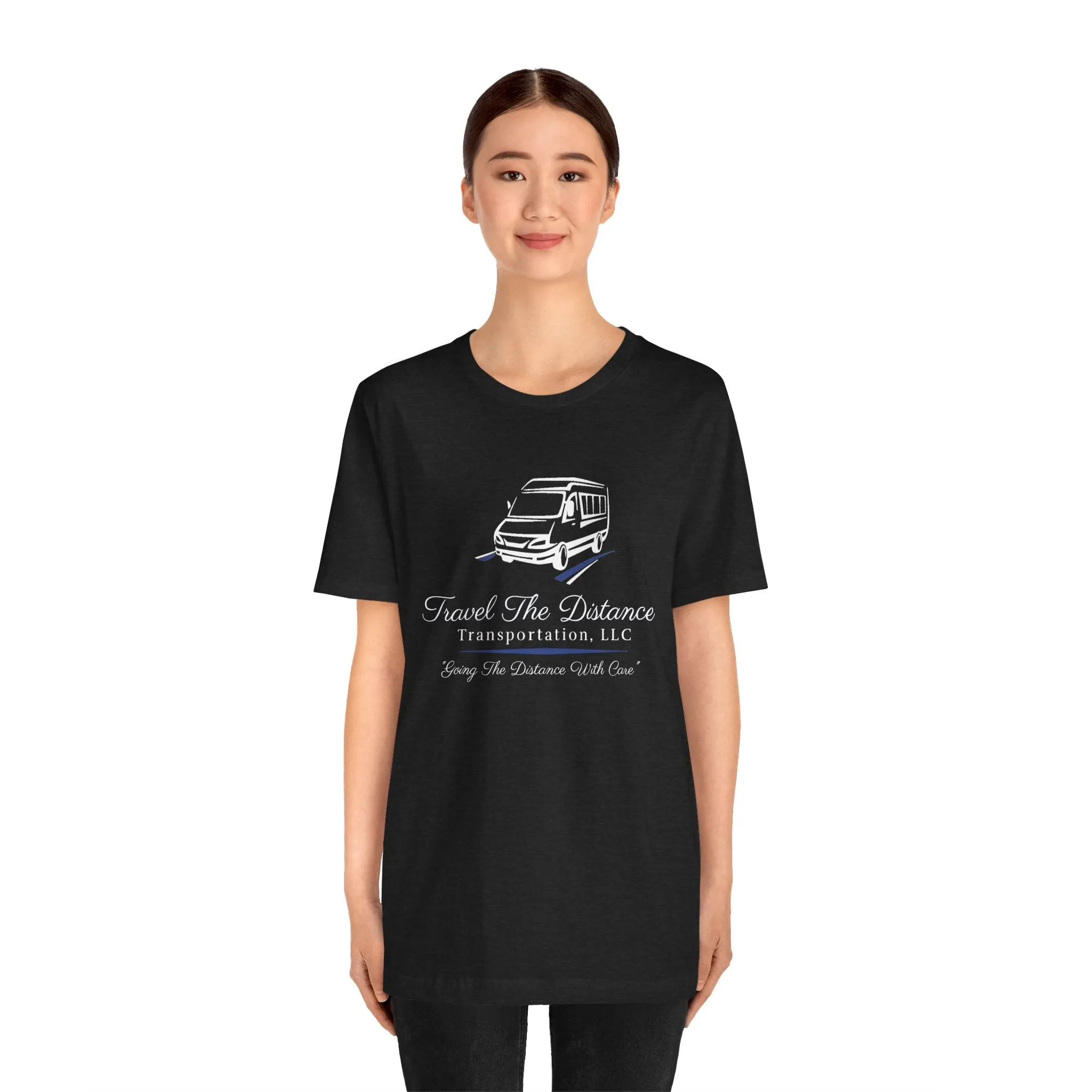 Travel The Distance Transportation Tee: Unisex Jersey Short Sleeve Tee