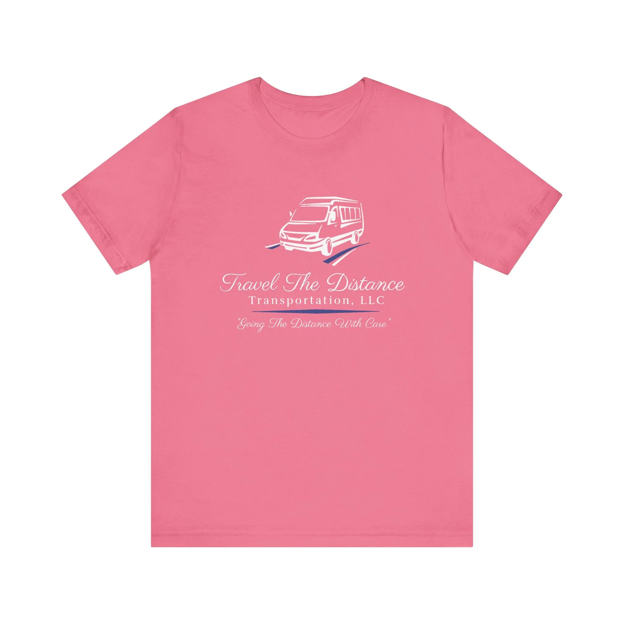 Travel The Distance Transportation Tee: Unisex Jersey Short Sleeve Tee