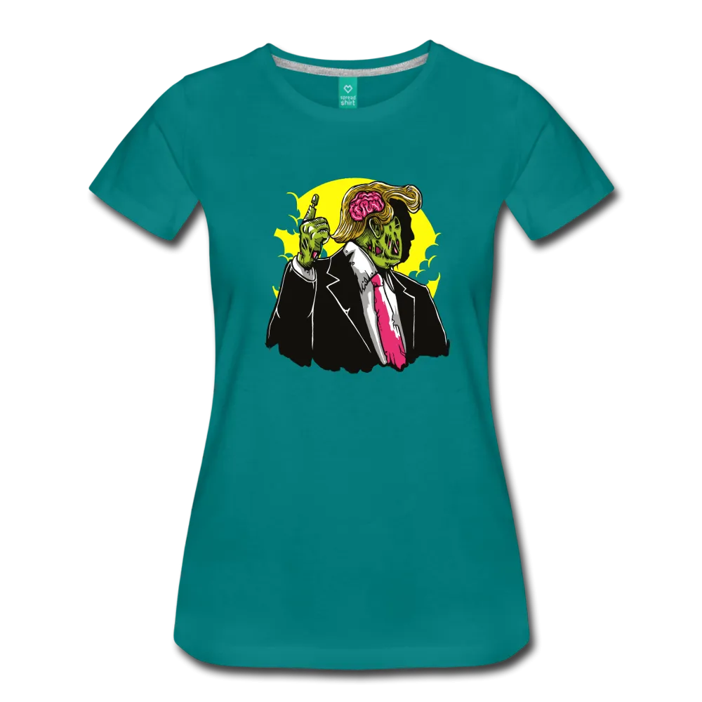 Trump Zombie Women’s Premium T-Shirt (CK1449L)