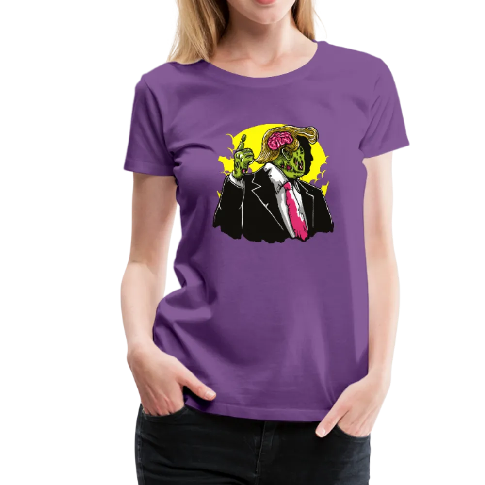Trump Zombie Women’s Premium T-Shirt (CK1449L)