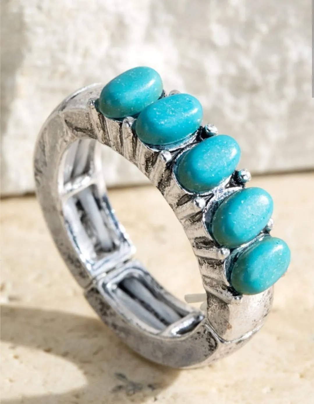 Turqouise Stretch ring *