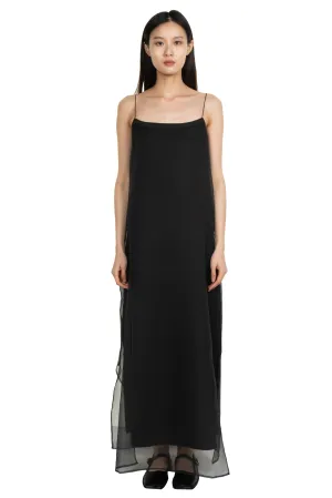Two Piece Suspended Dress Black