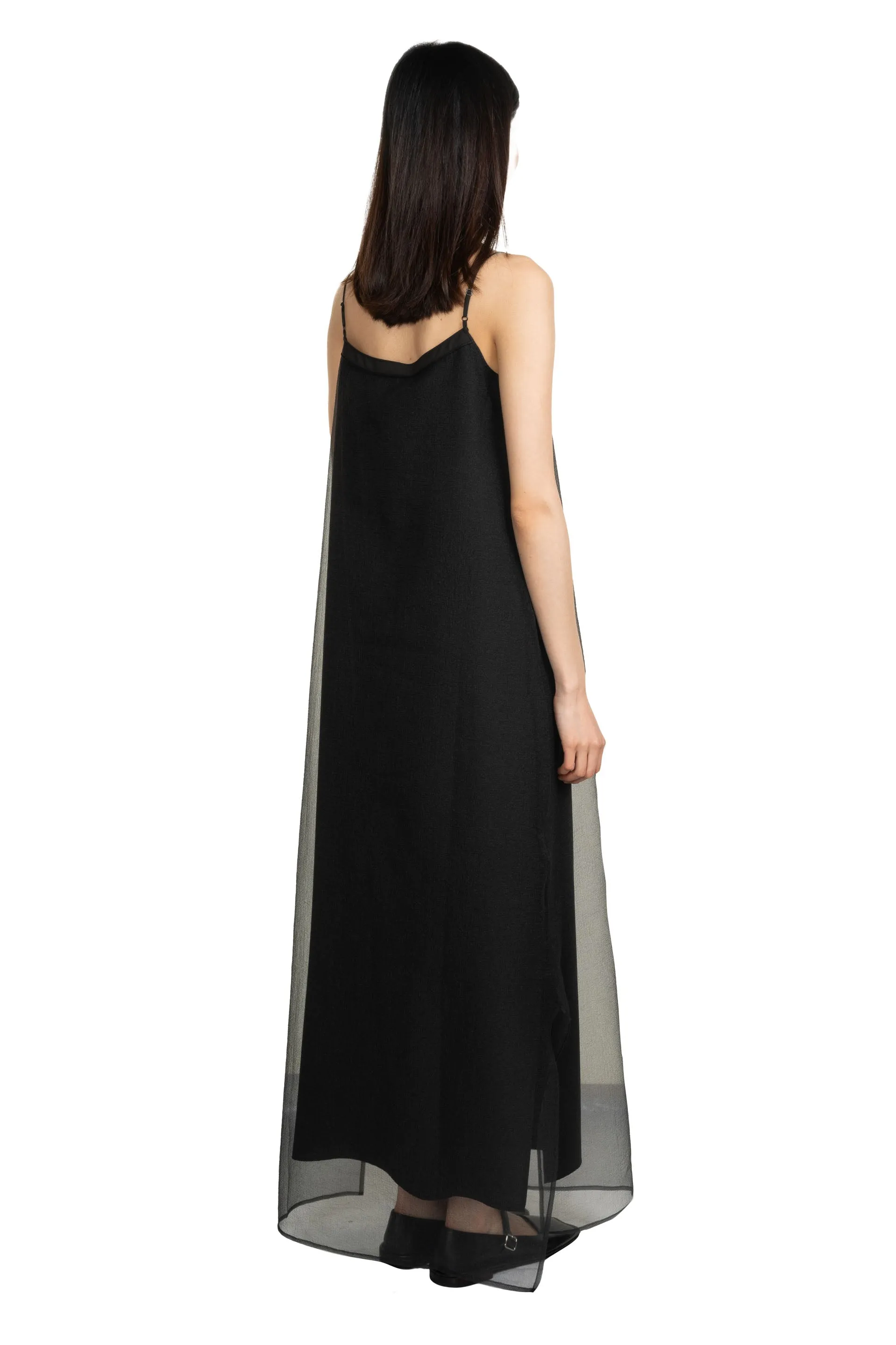 Two Piece Suspended Dress Black