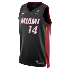 Tyler Herro Nike Icon Black Youth Swingman Jersey