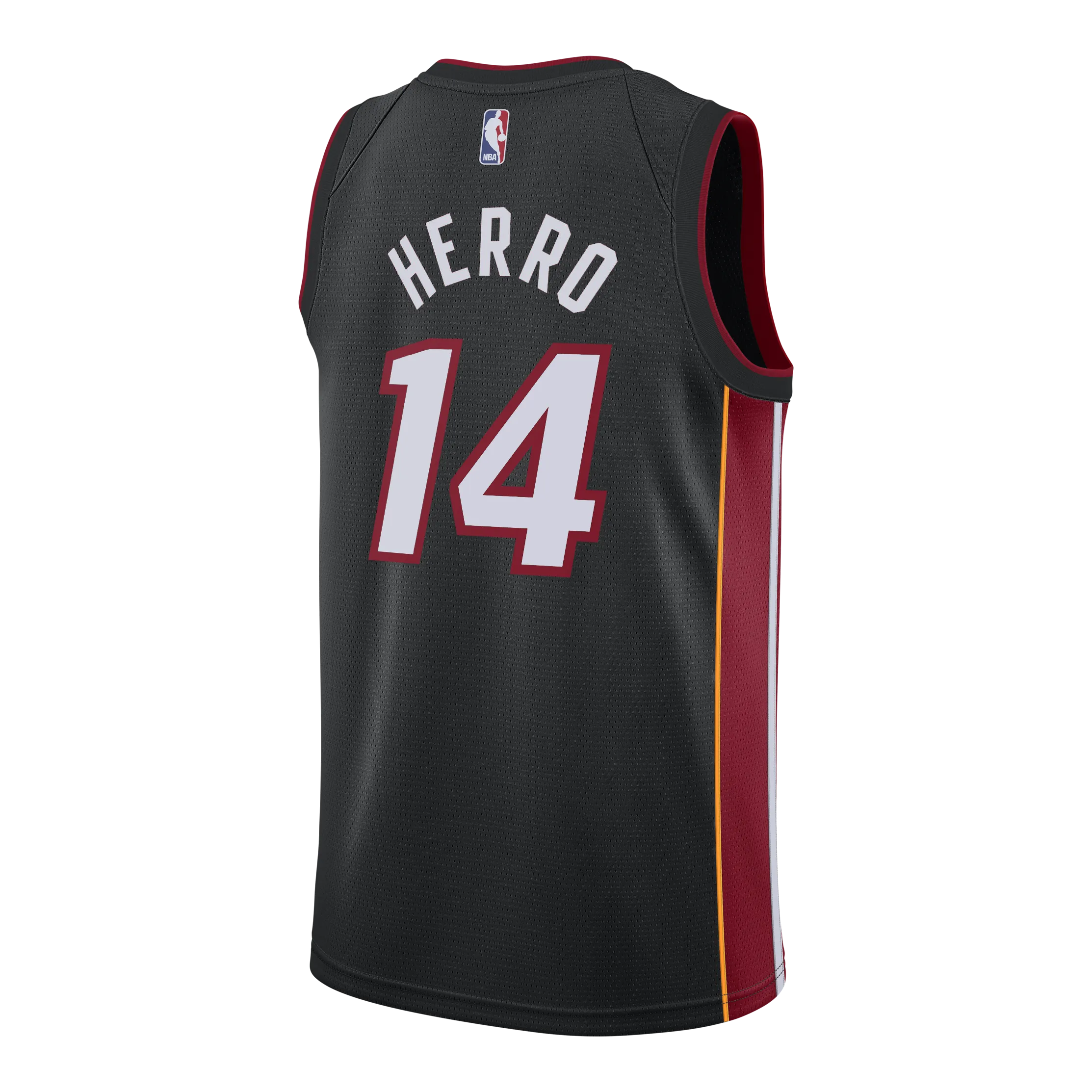 Tyler Herro Nike Icon Black Youth Swingman Jersey