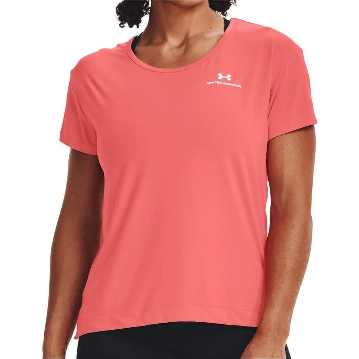 Under Armour Rush Energy Core Short Sleeve Womens Training Top - Pink