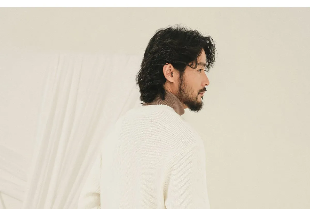 Unisex U-neck Knit Sweater