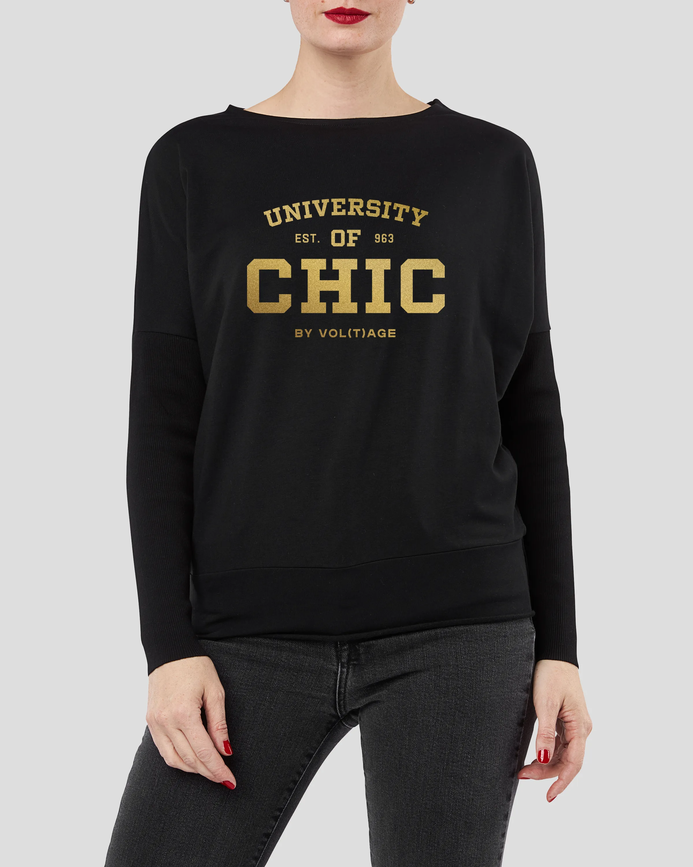 UNIVERSITY OF CHIC fitted smart-shirt