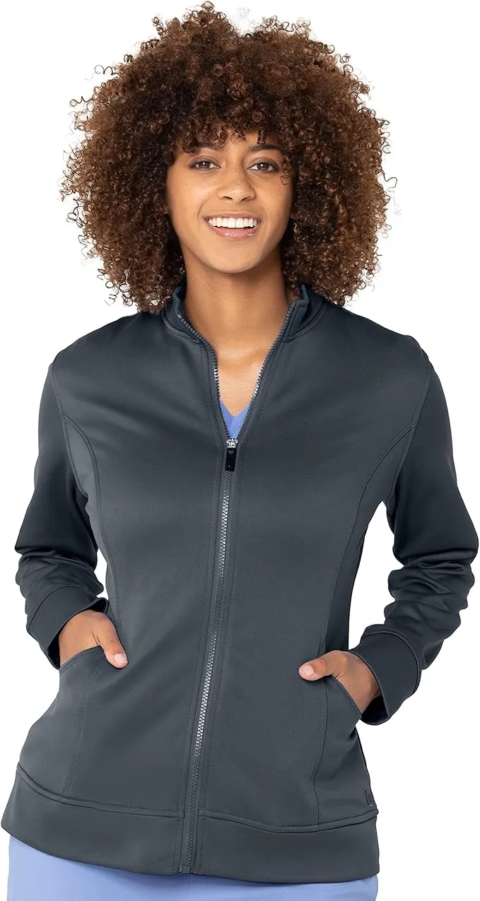 Urbane Performance Women's 2-Pocket Warm-Up Scrub Jacket