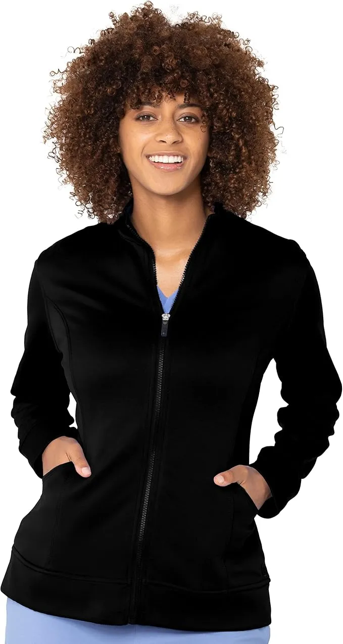 Urbane Performance Women's 2-Pocket Warm-Up Scrub Jacket