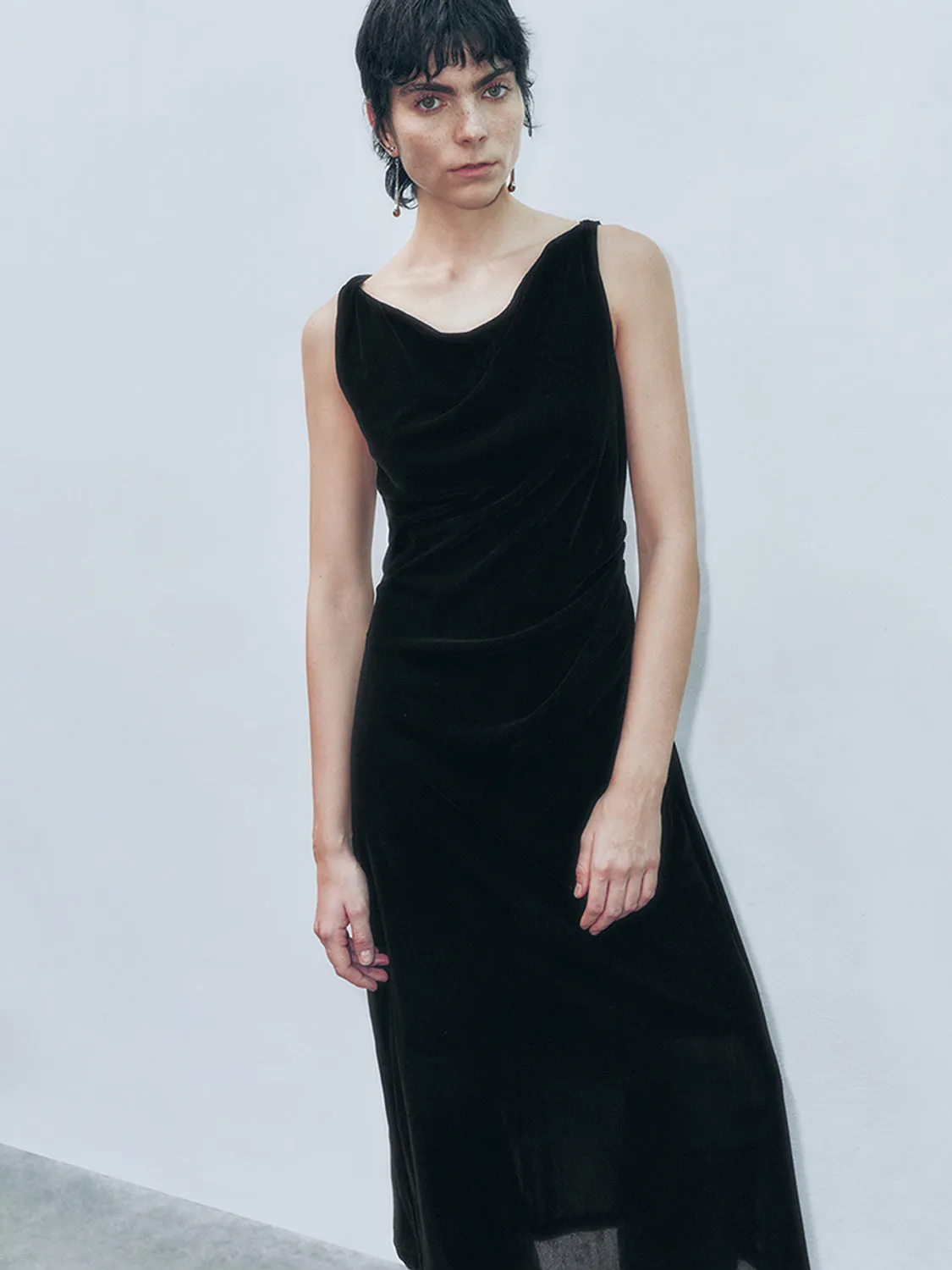 V-Neck Skinny-Fit Dresses