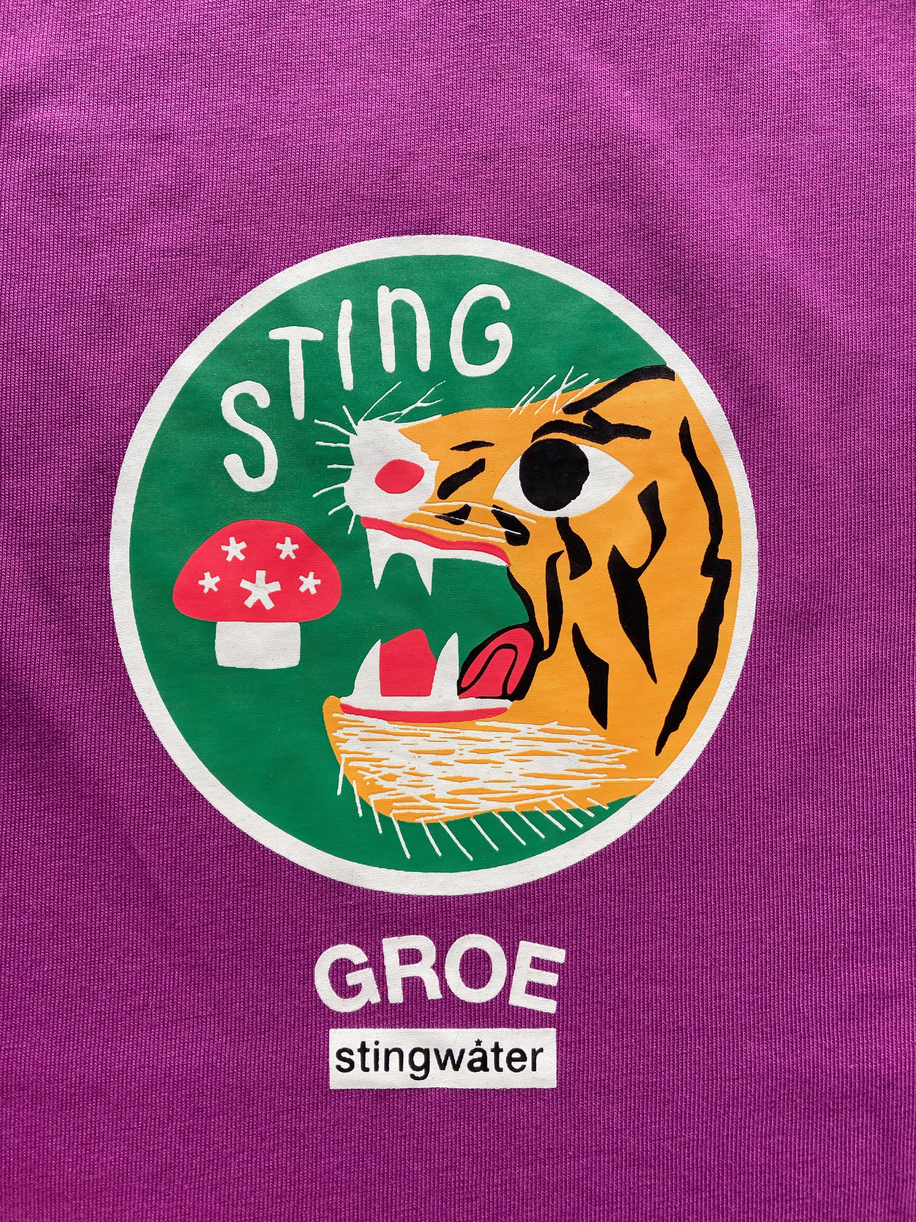 V Speshal Tiger T-Shirt Brown
