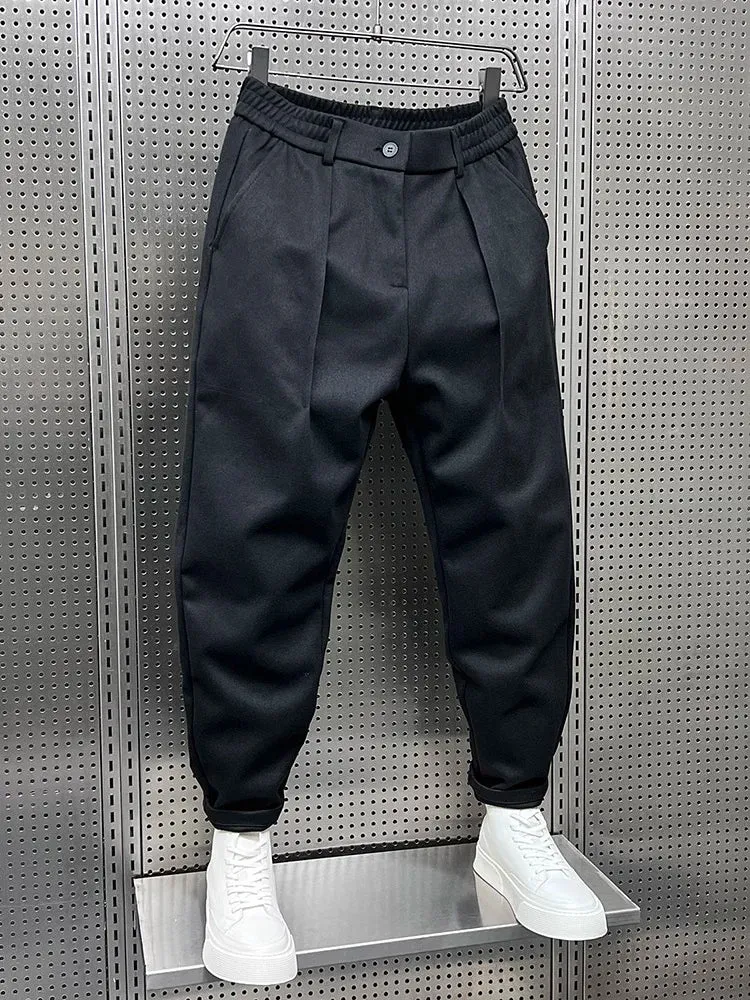Vallier™ | Elegant Mottled Trousers