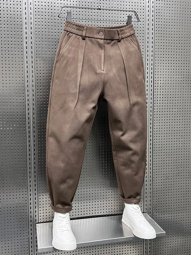 Vallier™ | Elegant Mottled Trousers