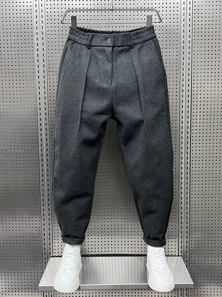 Vallier™ | Elegant Mottled Trousers