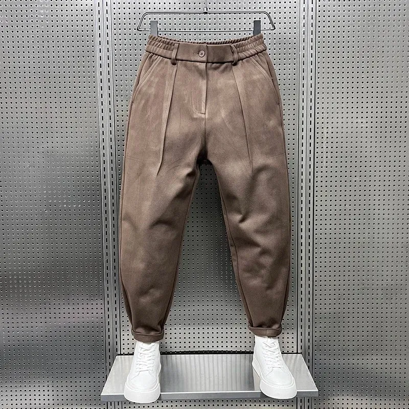 Vallier™ | Elegant Mottled Trousers