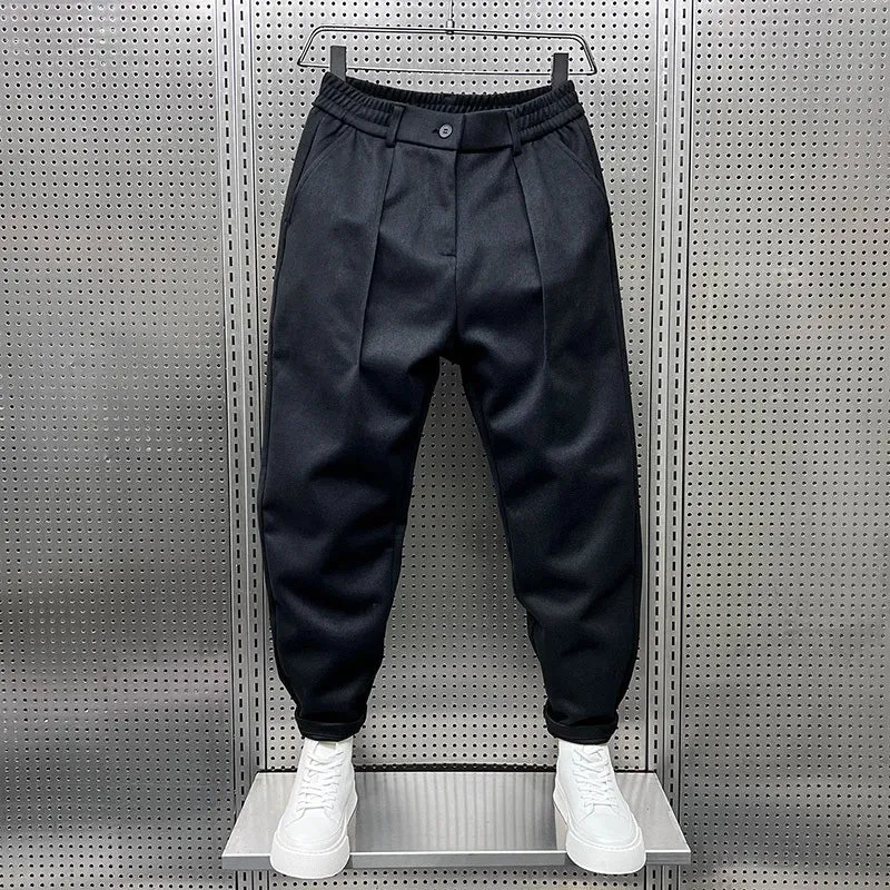 Vallier™ | Elegant Mottled Trousers