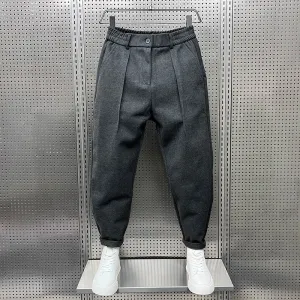 Vallier™ | Elegant Mottled Trousers