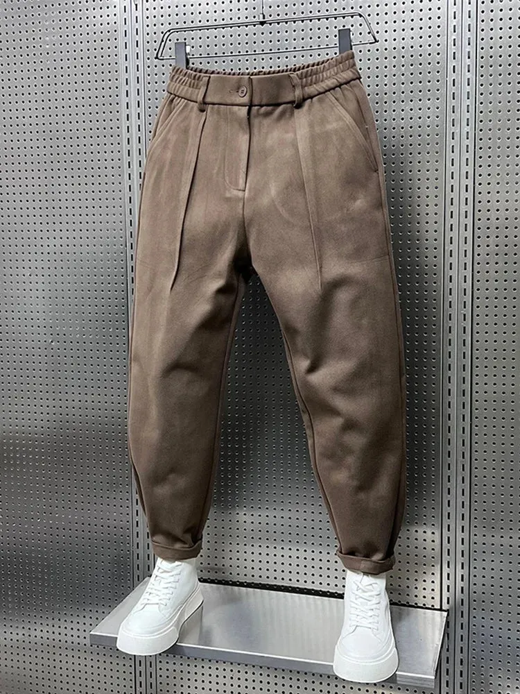 Vallier™ | Elegant Mottled Trousers