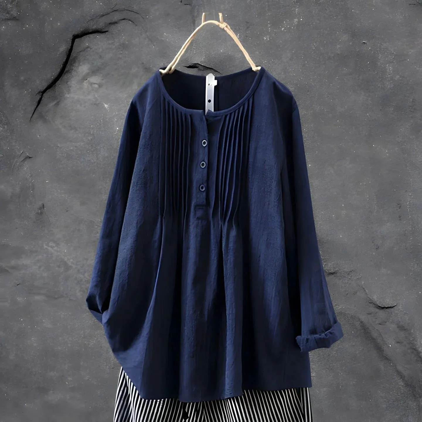 Vaska Oversized loose blouse