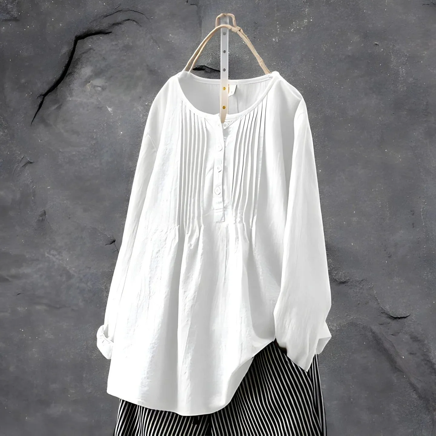 Vaska Oversized loose blouse