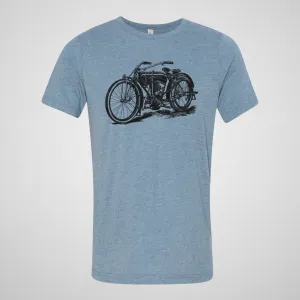 Vintage Bicycle, Illustration - Adult Unisex Triblend Tee