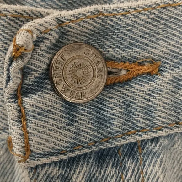 Vintage Gitano Jeans High Waisted Denim Shorts 80s