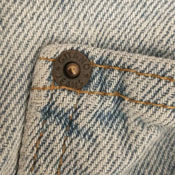 Vintage Gitano Jeans High Waisted Denim Shorts 80s