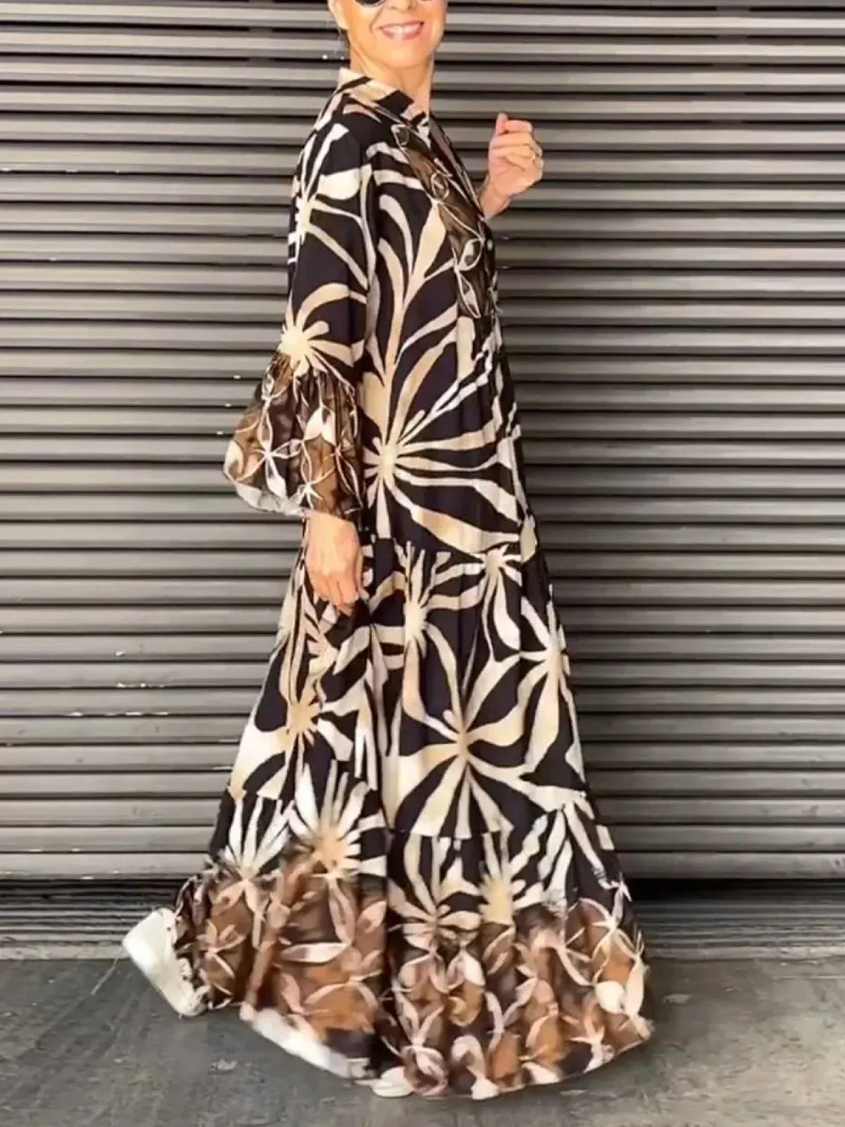 Viviana® | Printed dress in a loose fit