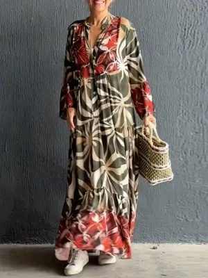 Viviana® | Printed dress in a loose fit