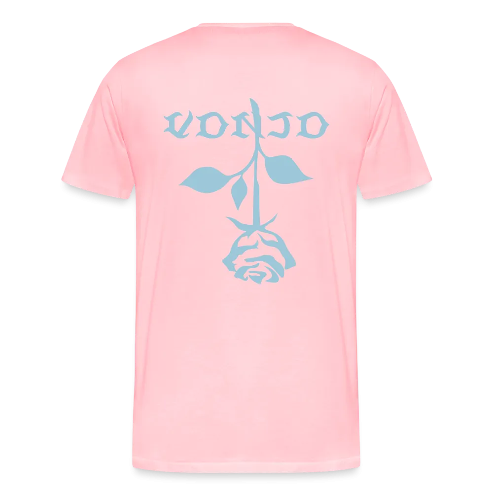 VonJo Floral (Light Blue Letter) Tee
