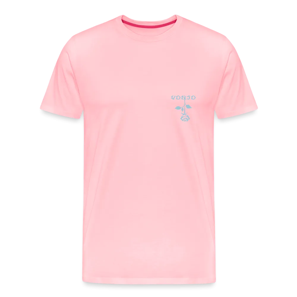 VonJo Floral (Light Blue Letter) Tee