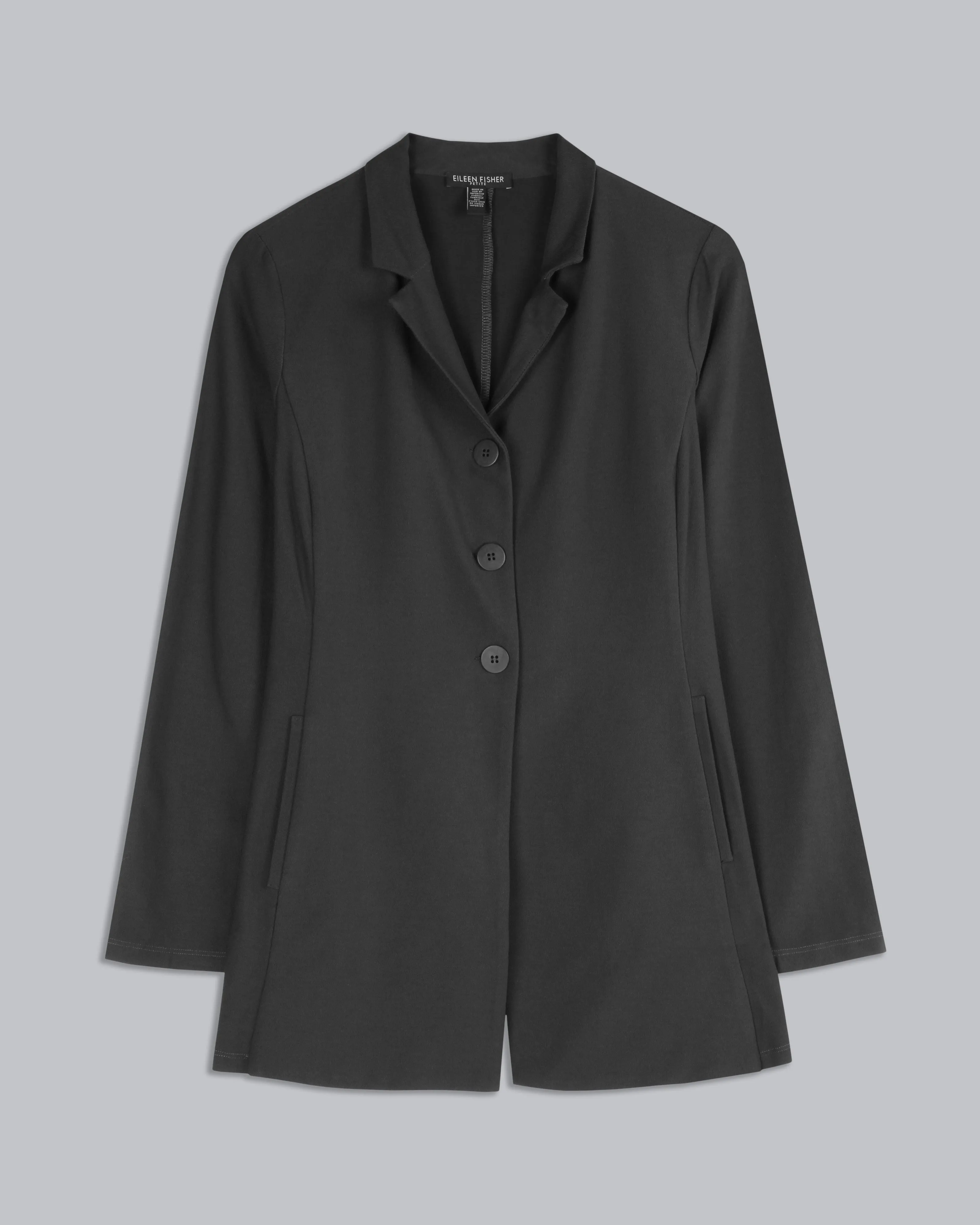 Washable Stretch Crepe Jacket