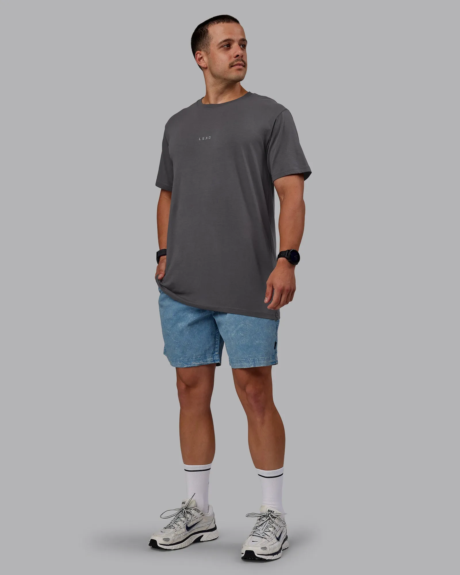 Washed Daily 7" Shorts - Elemental Blue