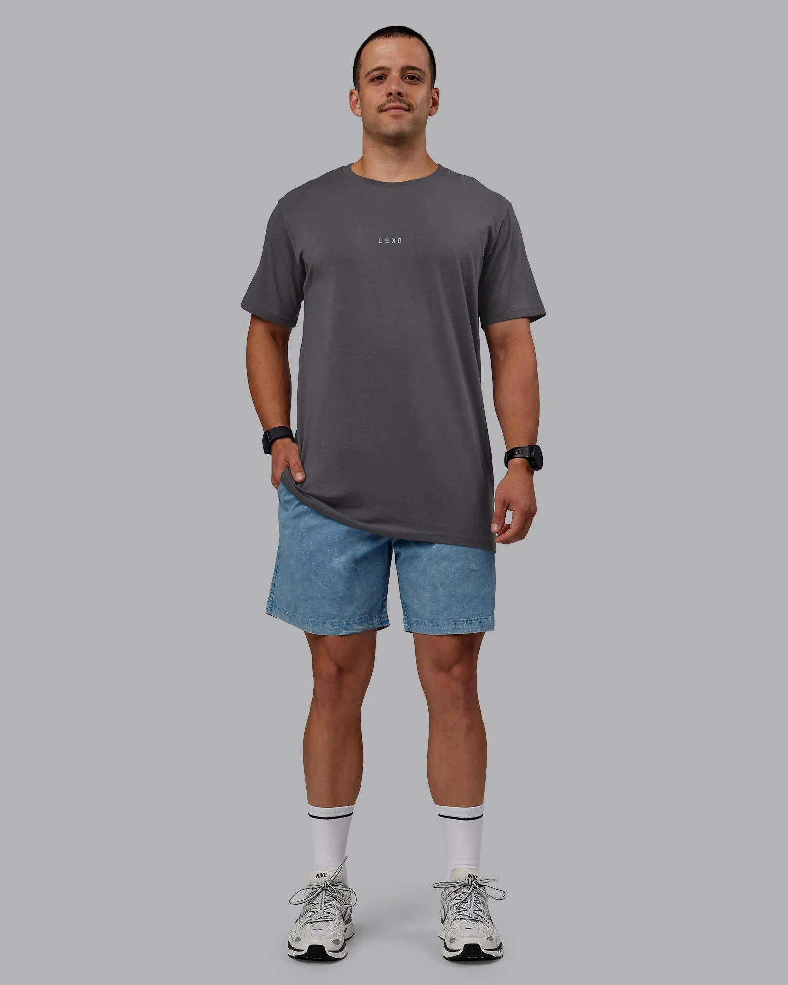 Washed Daily 7" Shorts - Elemental Blue