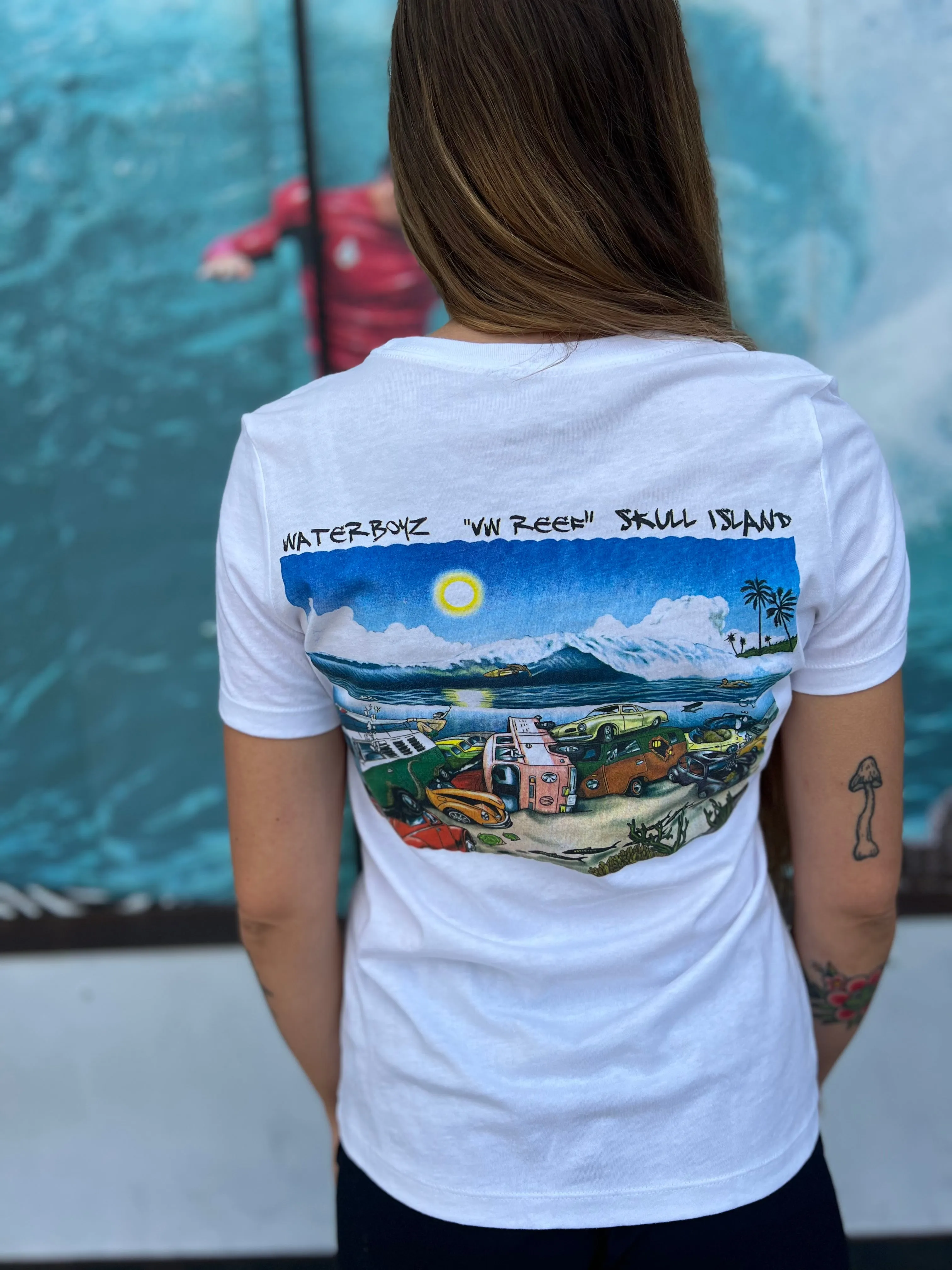 WBZ Girls VW Reef Tee