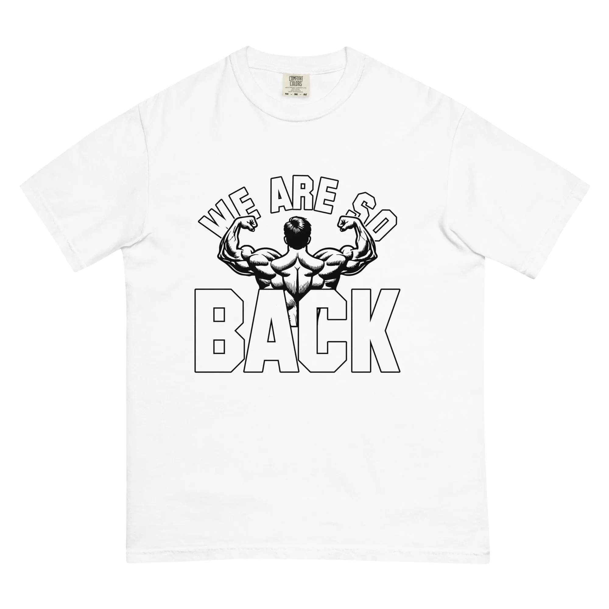 WE ARE SO BACK Fitted  t-shirt