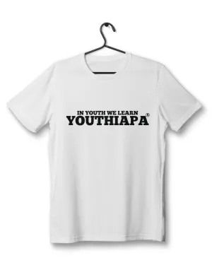 We Learn Youthiapa - White T-Shirt